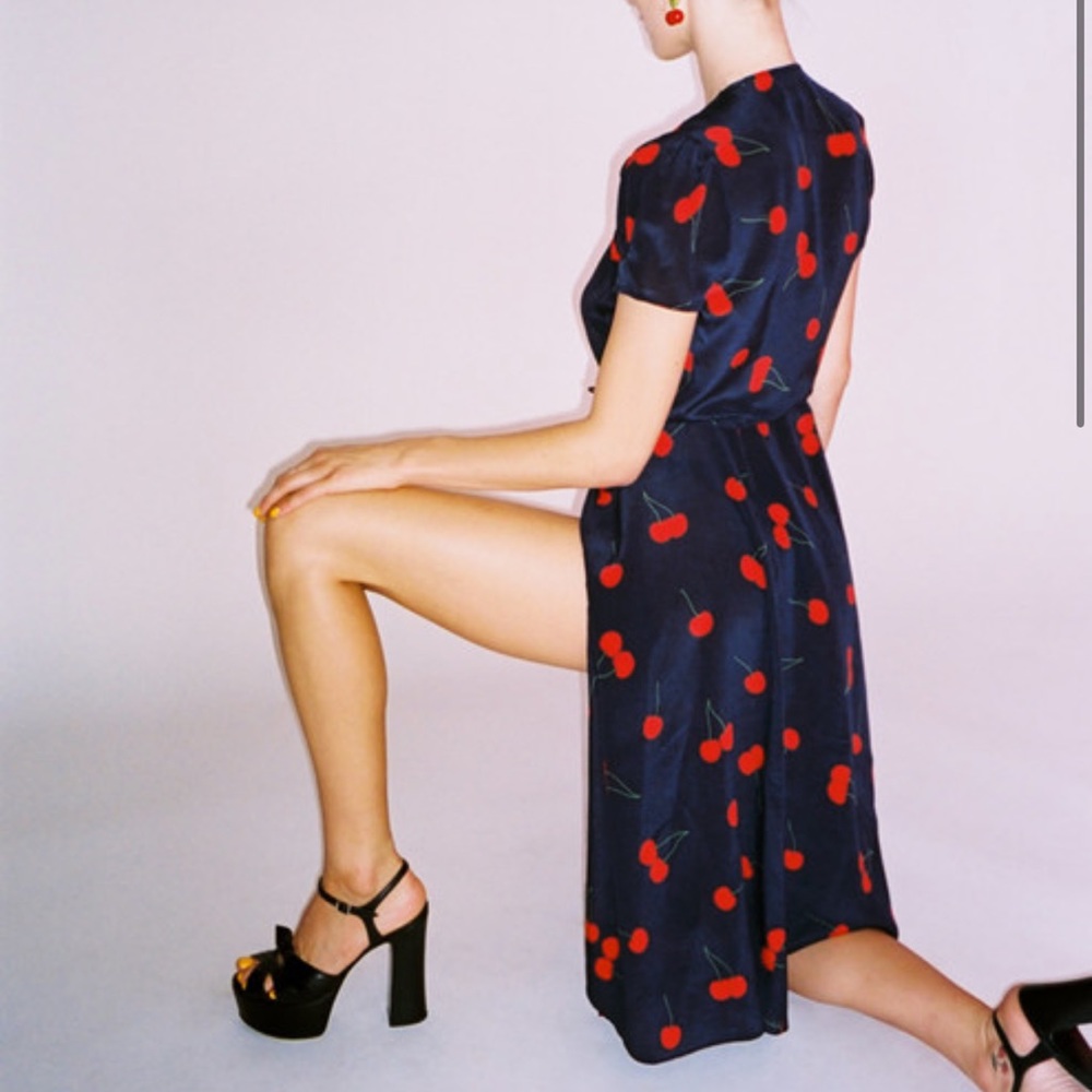 BNWT Réalisation Par - THE TEALE in Wild Cherry BNWT
